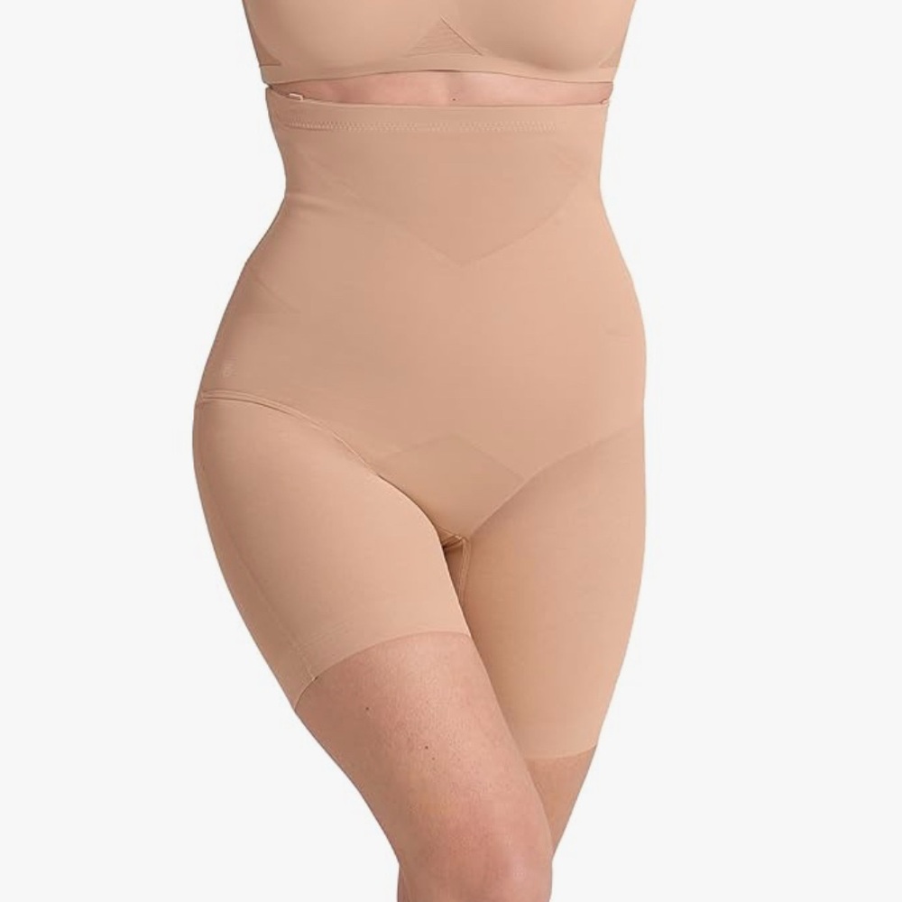 Honeylove Women's Beige Bike Shorts